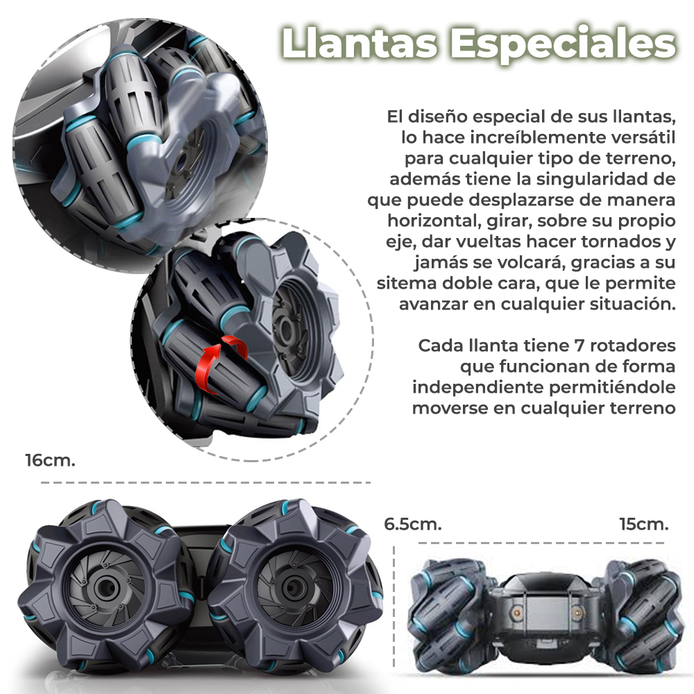 Carro Control Remoto Control De Gestos Sensor De Gravedad