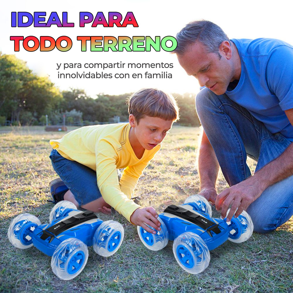 Carro Todo Terreno Control Remoto Recargable Inalámbrico