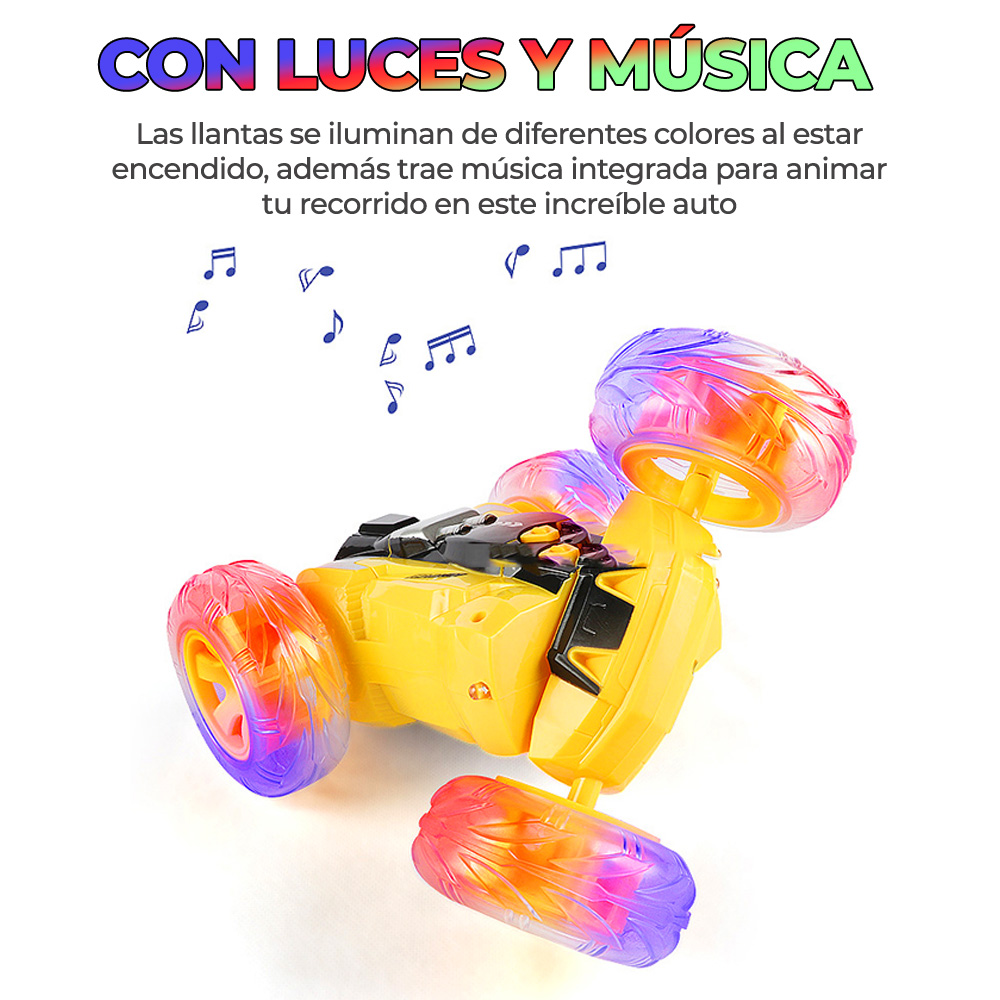 Carro Todo Terreno Control Remoto Recargable Inalámbrico