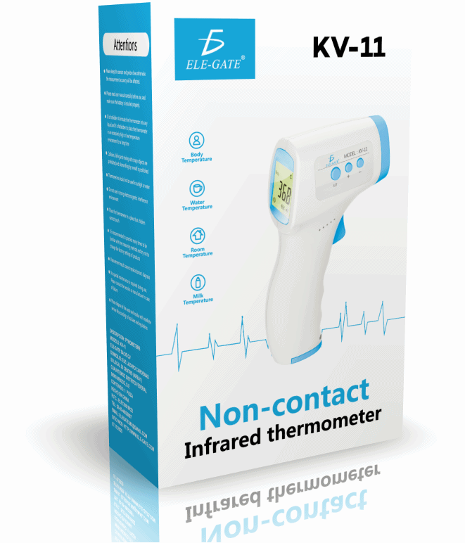 Digital Termómetro De Frente Infrarrojo Sin Contacto - Image 6