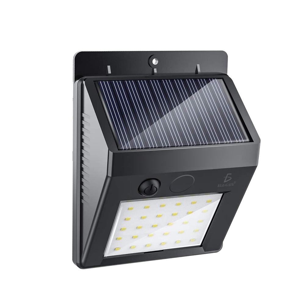 Lampara Led Solar Reflector Exterior Jardin Sensor Luz