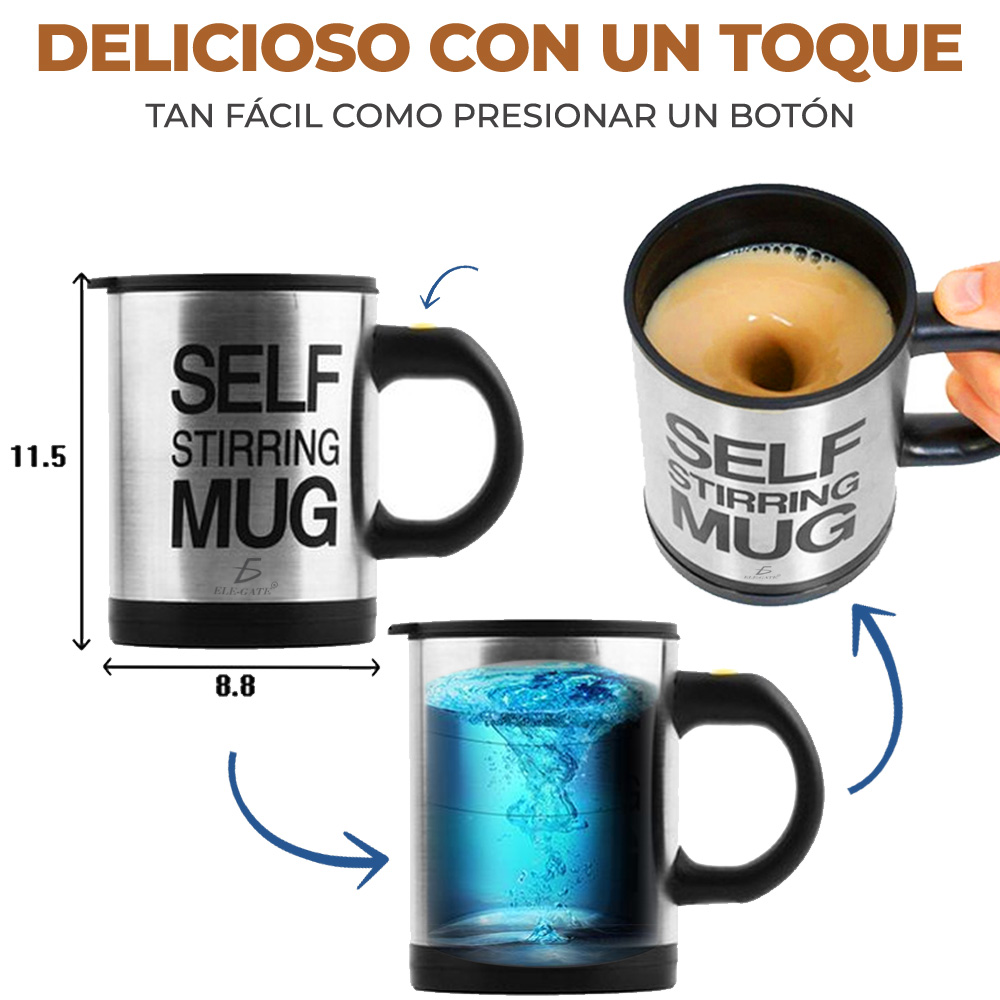 Taza De Café Aislada De Acero Inoxidable