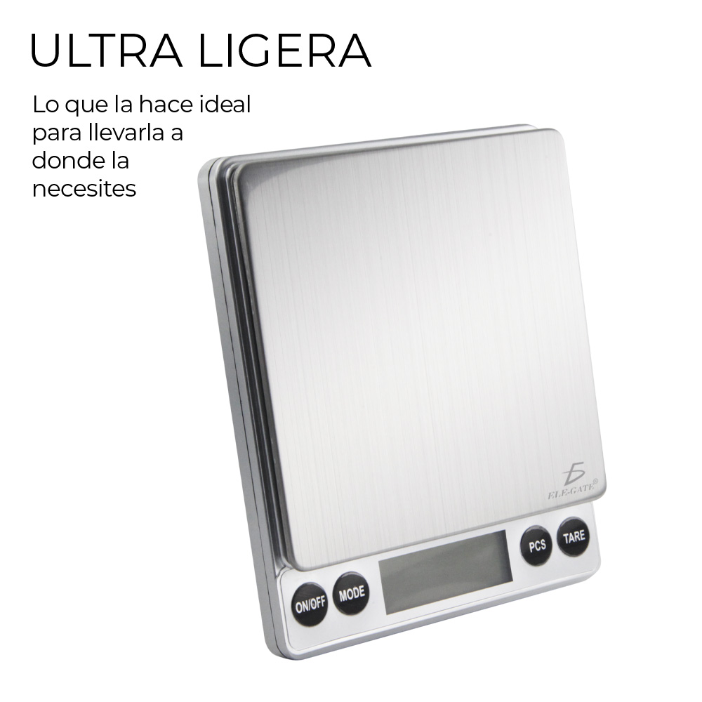 Inoxidable Escala Electrónica Digital Balanzas Cocina