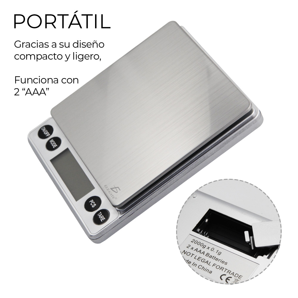 Inoxidable Escala Electrónica Digital Balanzas Cocina
