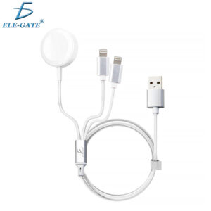 Cable De Usb Lightning 3 En 1 Para Iwatch series 1-7 Iphone
