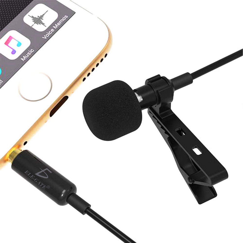 Collar Metalical Teléfono Micrófono 3.5Mm Jack Mano Libre