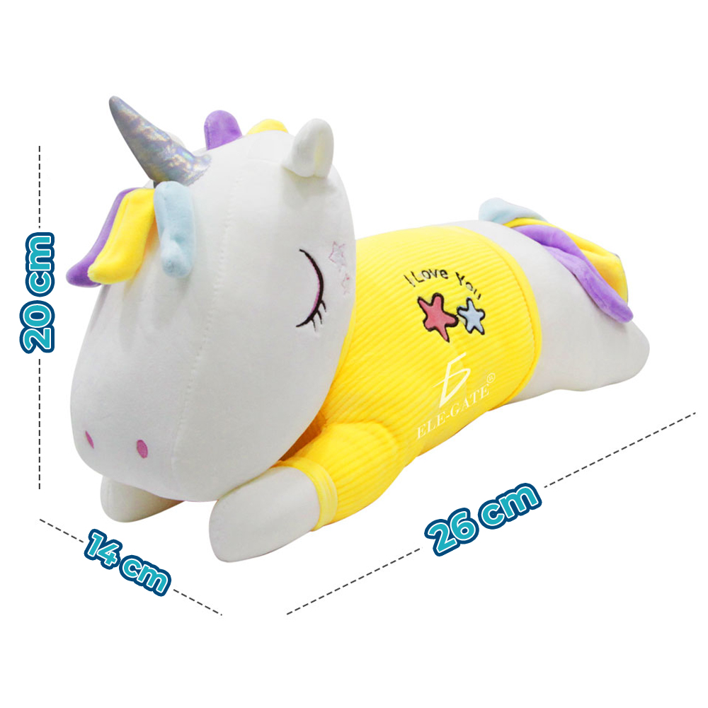 Unicornio Pony De Peluche Arcoiris Juguete Suave de 26cm - Image 6