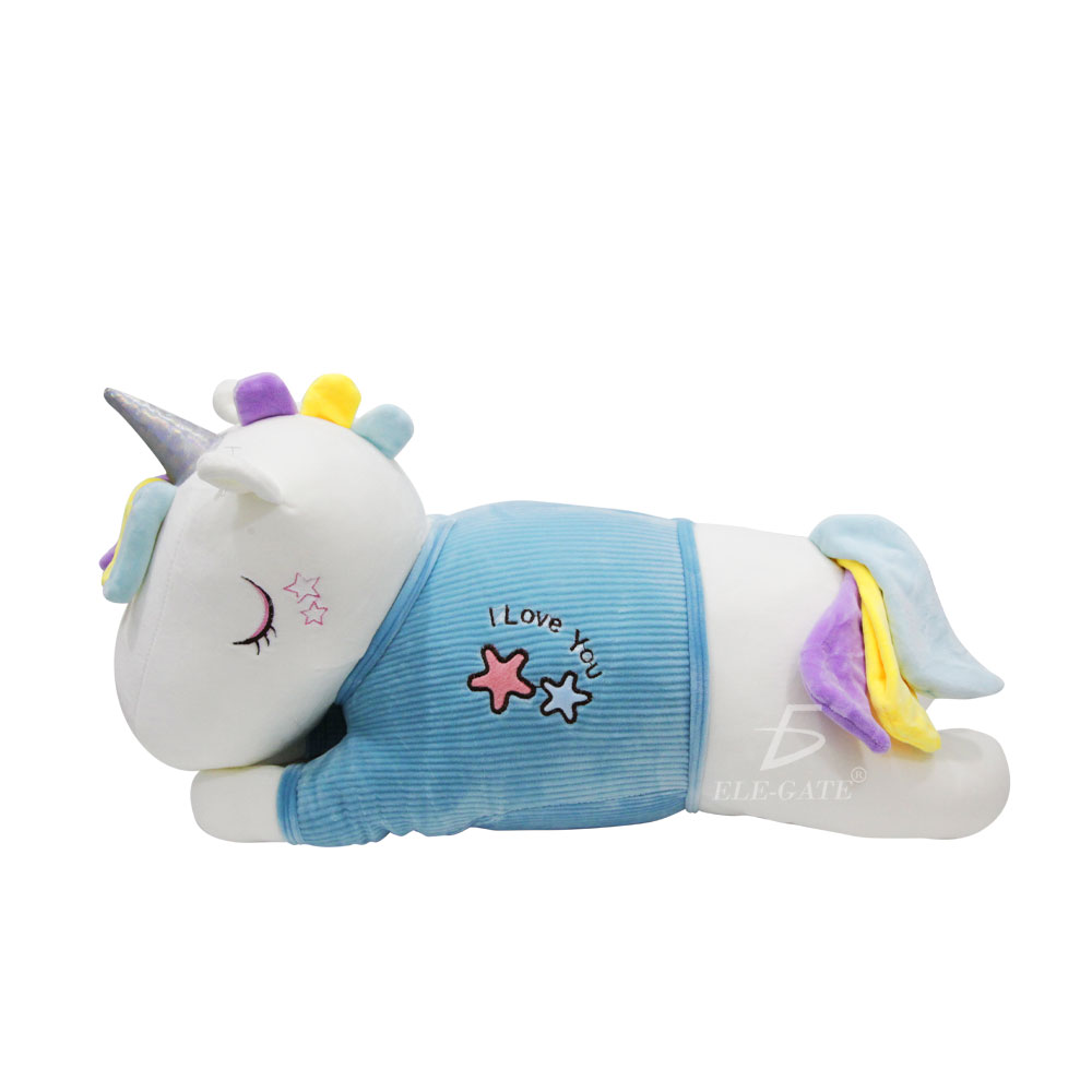 Unicornio Pony De Peluche Arcoiris Juguete Suave de 60cm