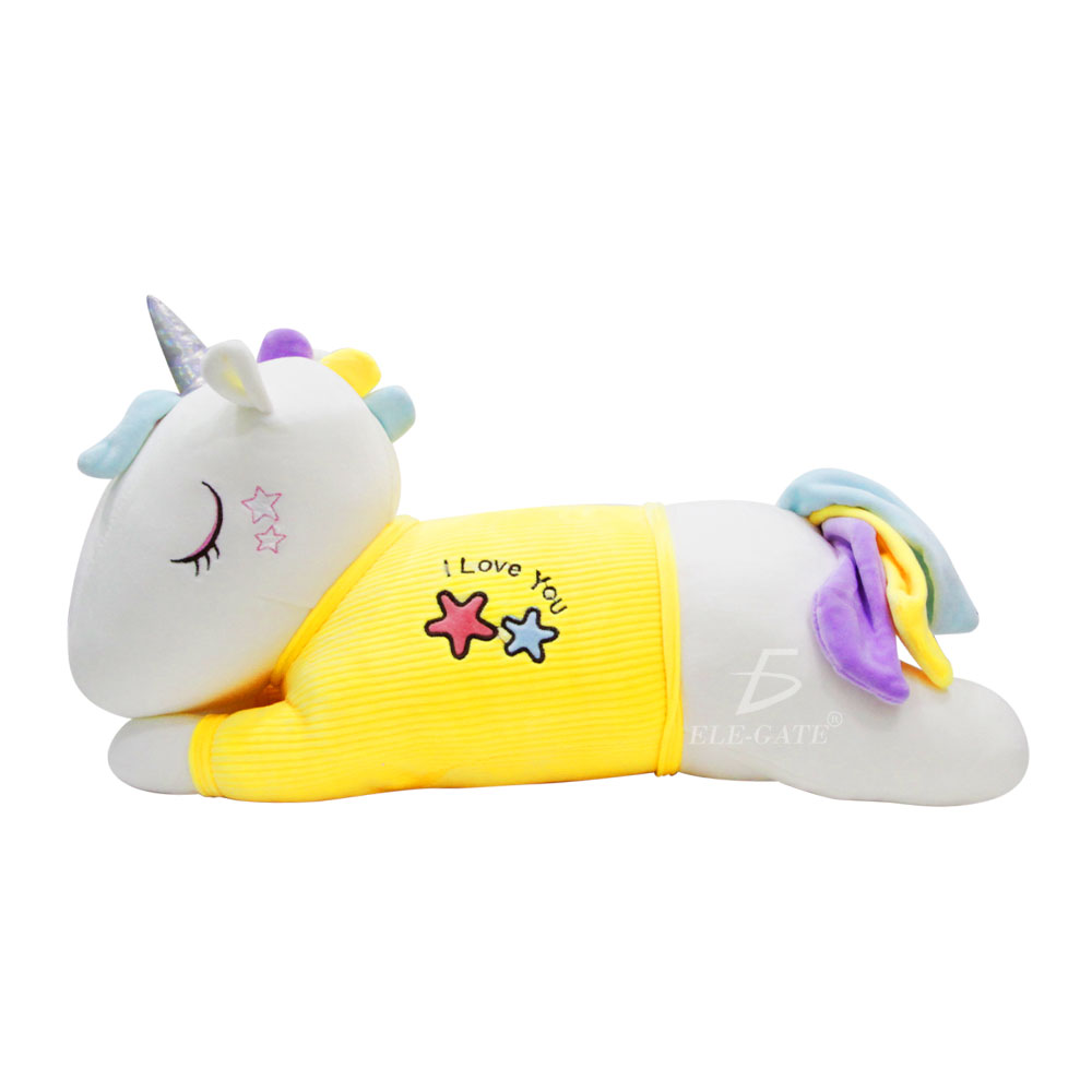 Unicornio Pony De Peluche Arcoiris Juguete Suave de 60cm
