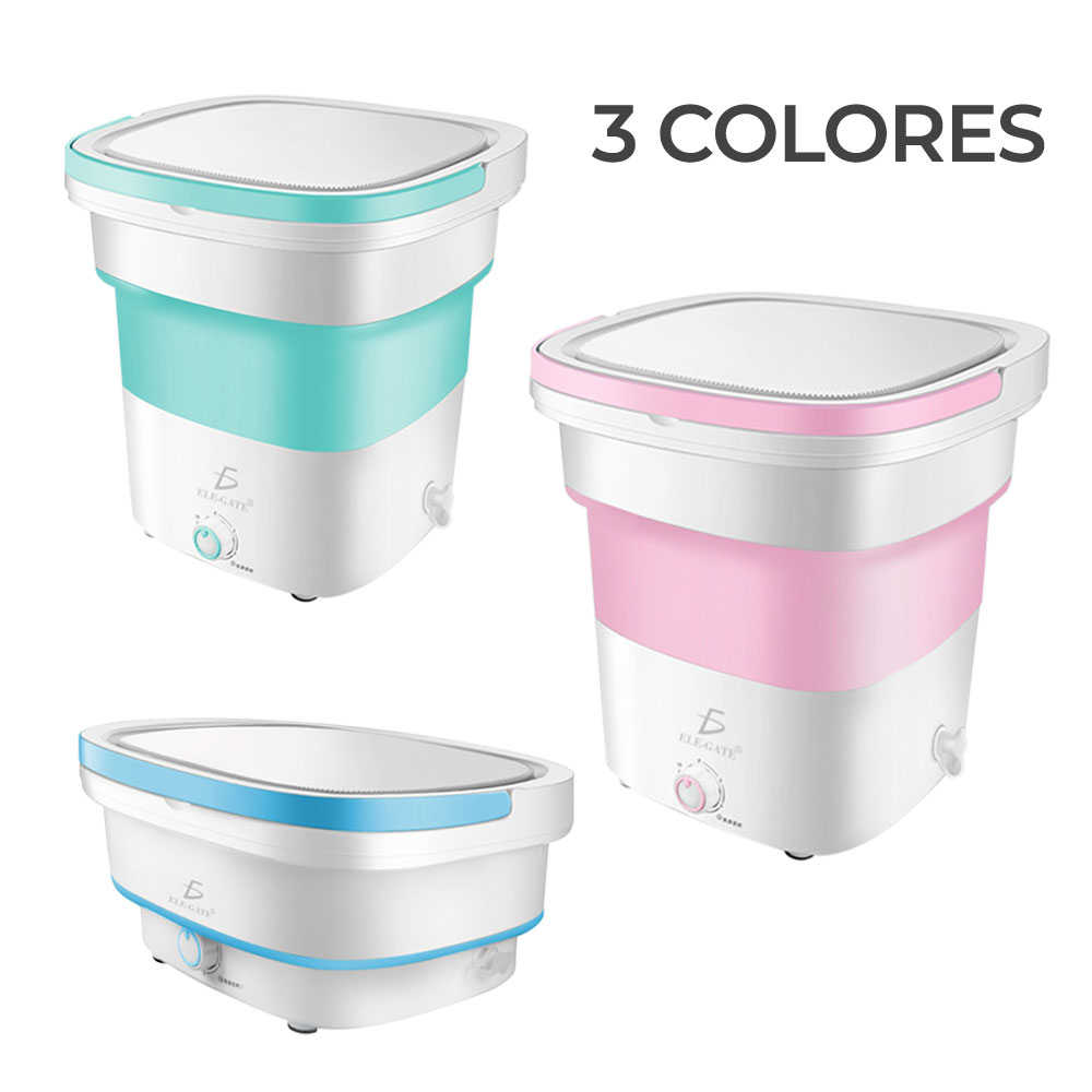 Lavadora Turbo Plegable 11.5L Portátil Mini Lavadora 1.8KG
