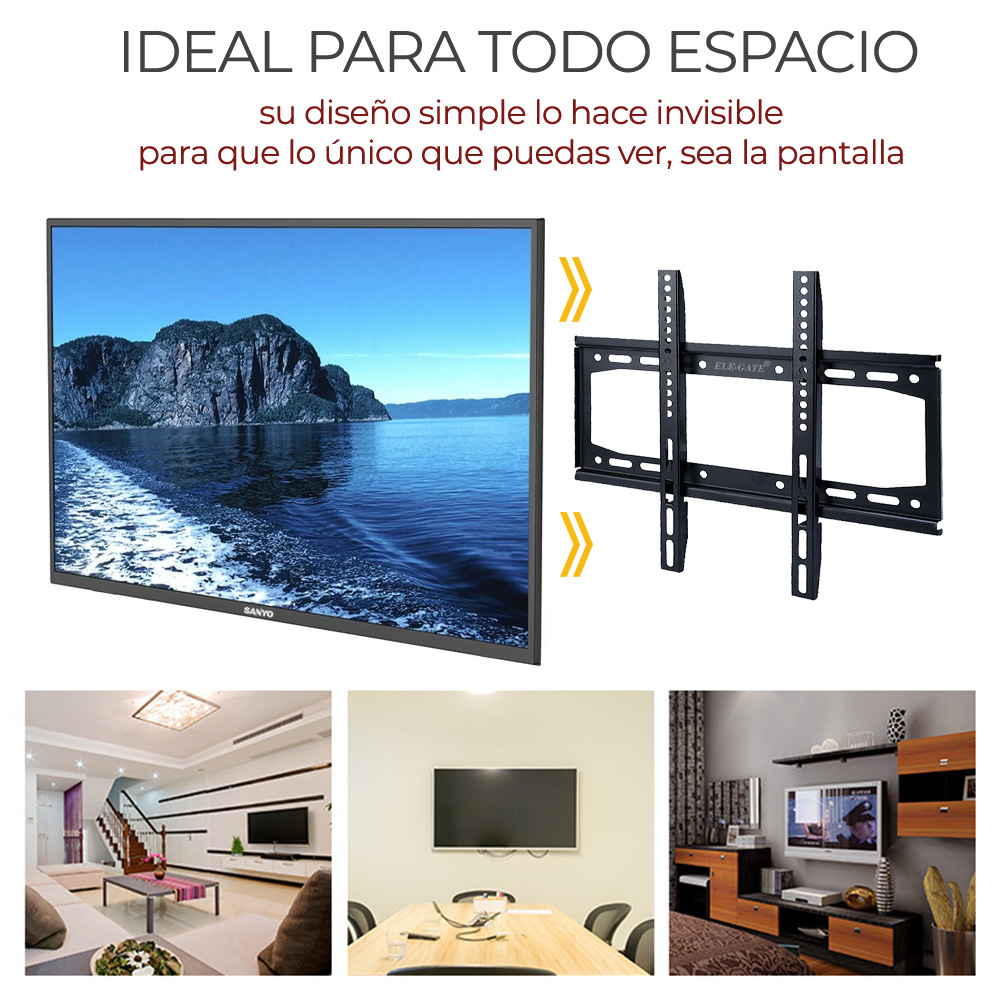 Soporte Tv Monitor Pantalla Television Vesa 26-65 Pulgadas