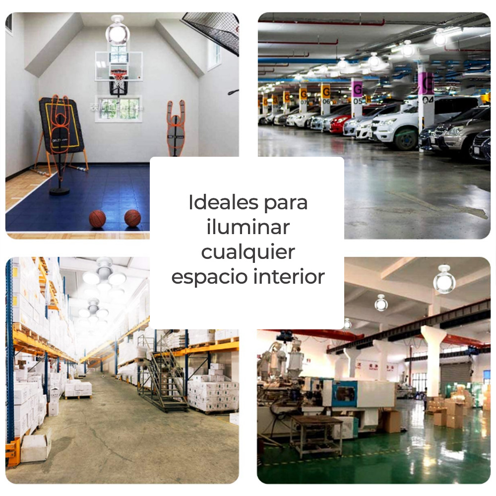 usos para el foco plegable 