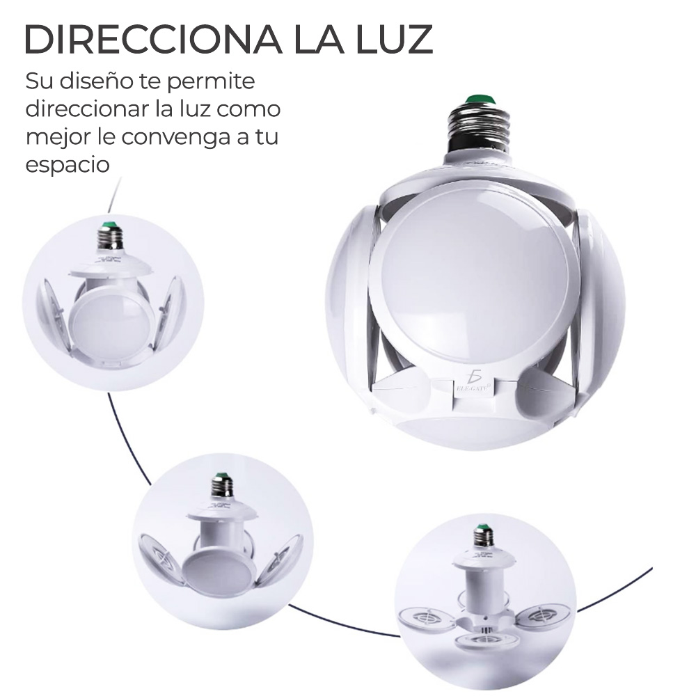 dirección de la luz de foco 