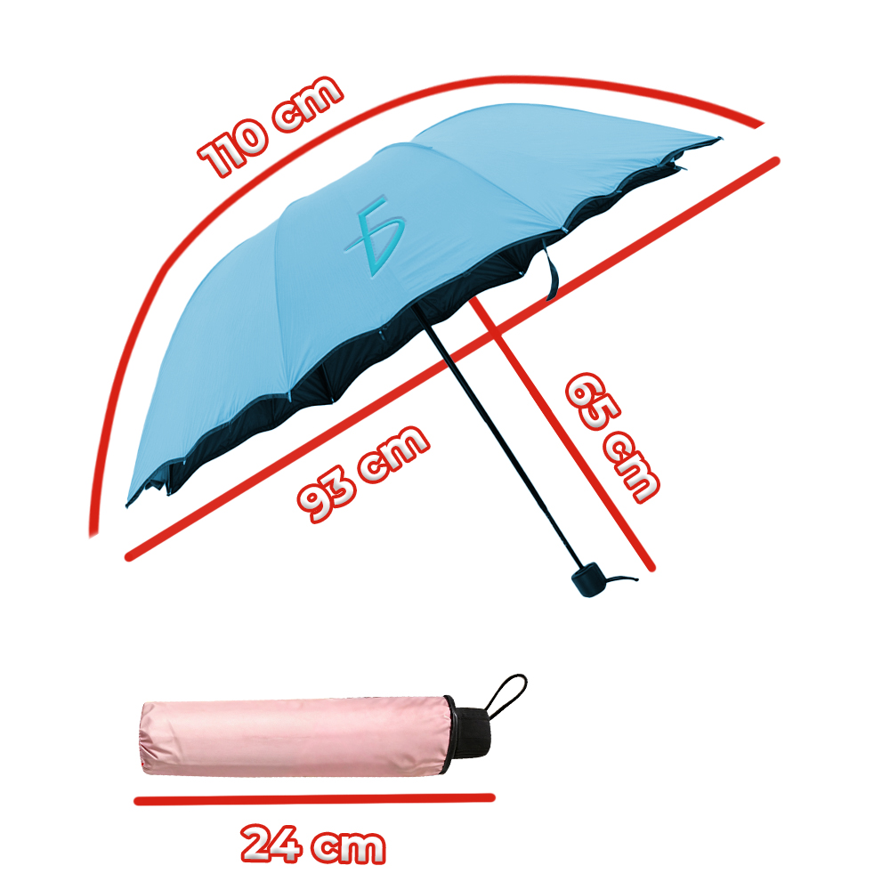 Sombrilla Mágica - Paraguas que Cambia de Color con la Lluvia - Image 7