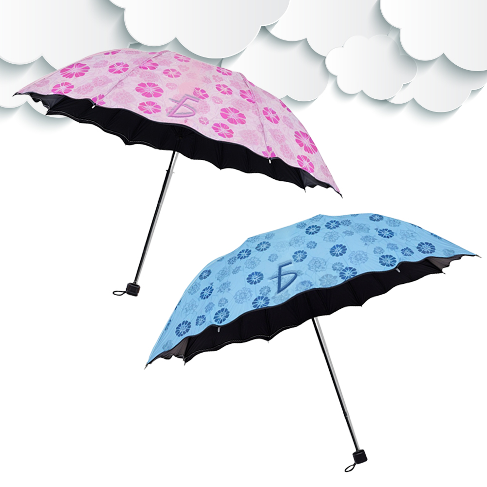 Sombrilla Mágica - Paraguas que Cambia de Color con la Lluvia