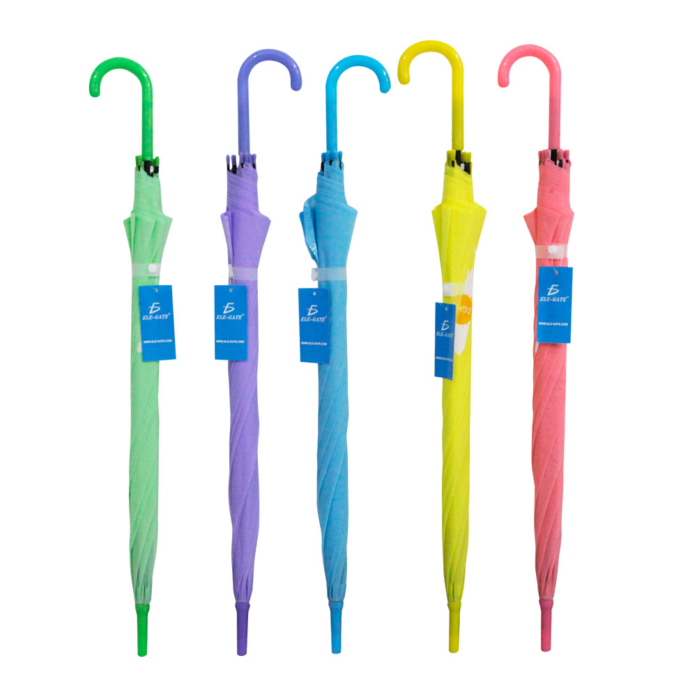 Paraguas Transparente De Colores Fashion Sombrilla