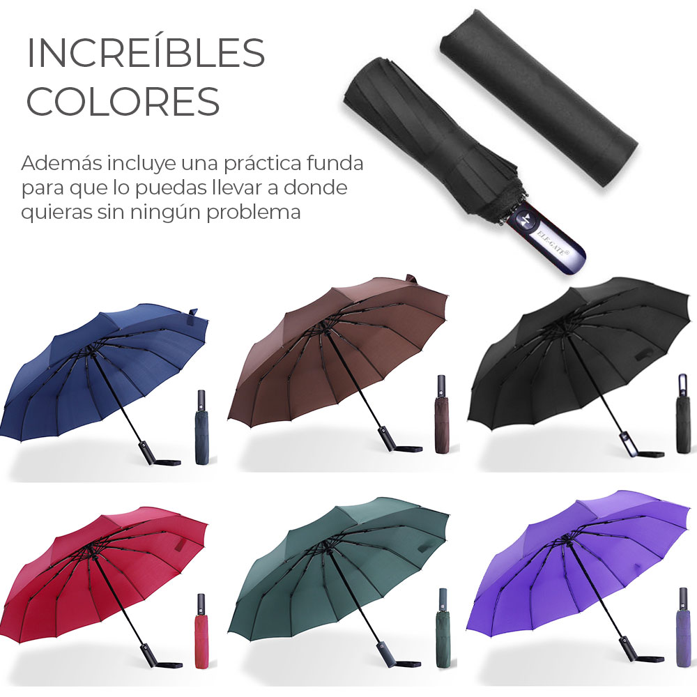 Paraguas Sombrillas Inverso Automático Diez Huesos Paraguas