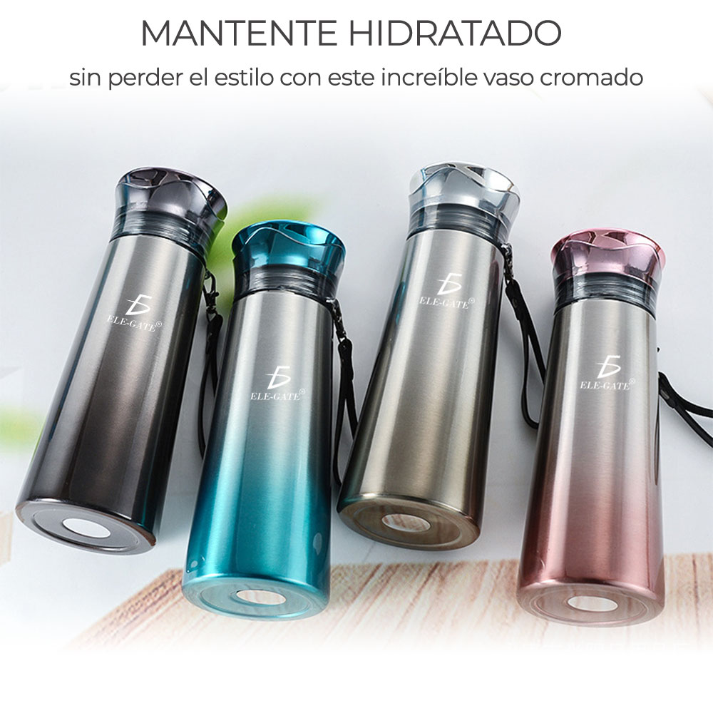 Vaso Térmico De Doble Pared 450 ml Termo Acero Inoxidable