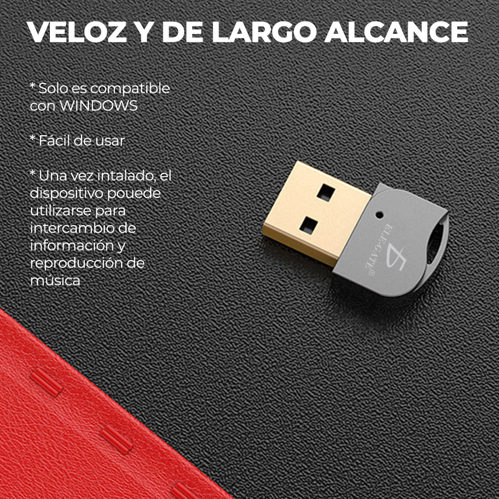 Mini Adaptador Bluetooth 5.0 Usb 3.0 Computadora Pc