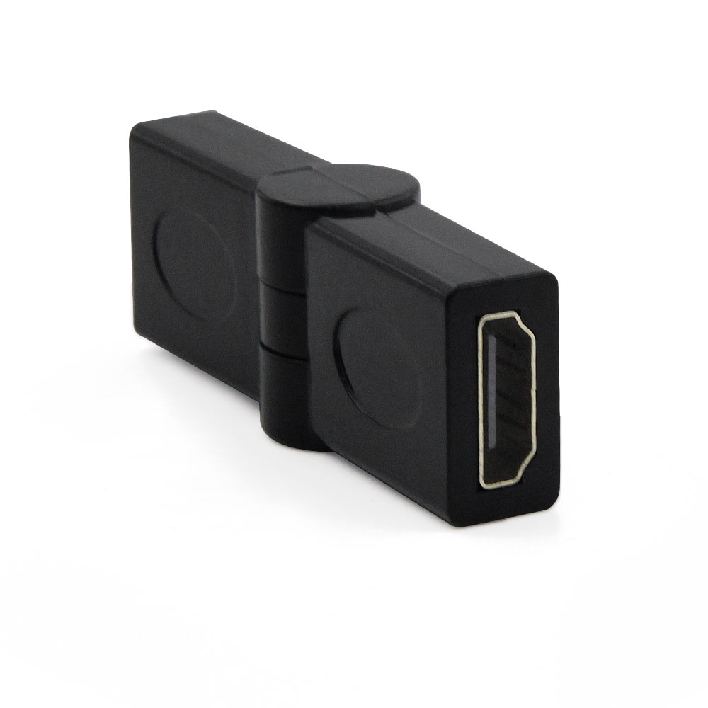 Cople Hdmi Adaptador Conector Hembra 270 Grados