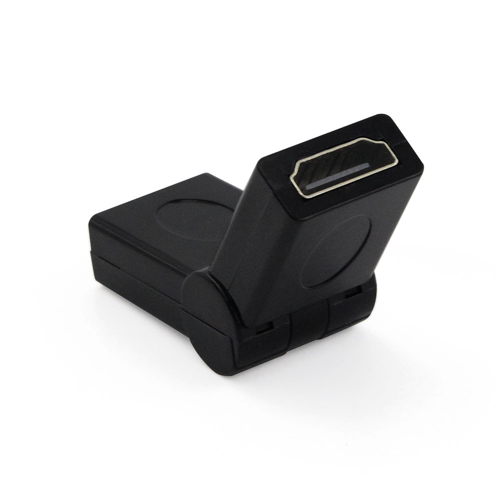 Cople Hdmi Adaptador Conector Hembra 270 Grados