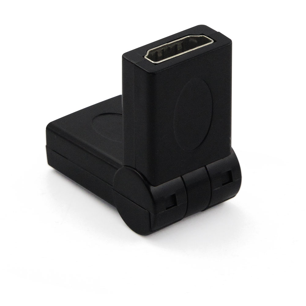 Cople Hdmi Adaptador Conector Hembra 270 Grados