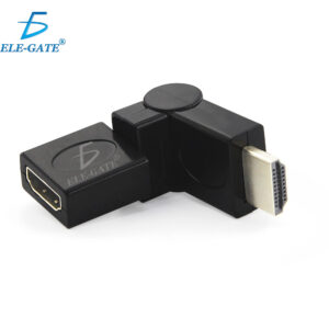 Cople Hdmi Hembra Macho Adaptador 270 Grados