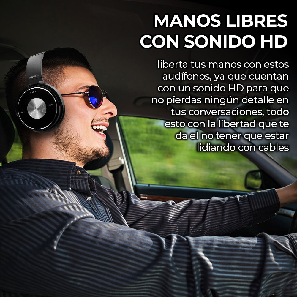 Diadema Bluetooth 4.0 Inalámbrico Manos Libres Económico