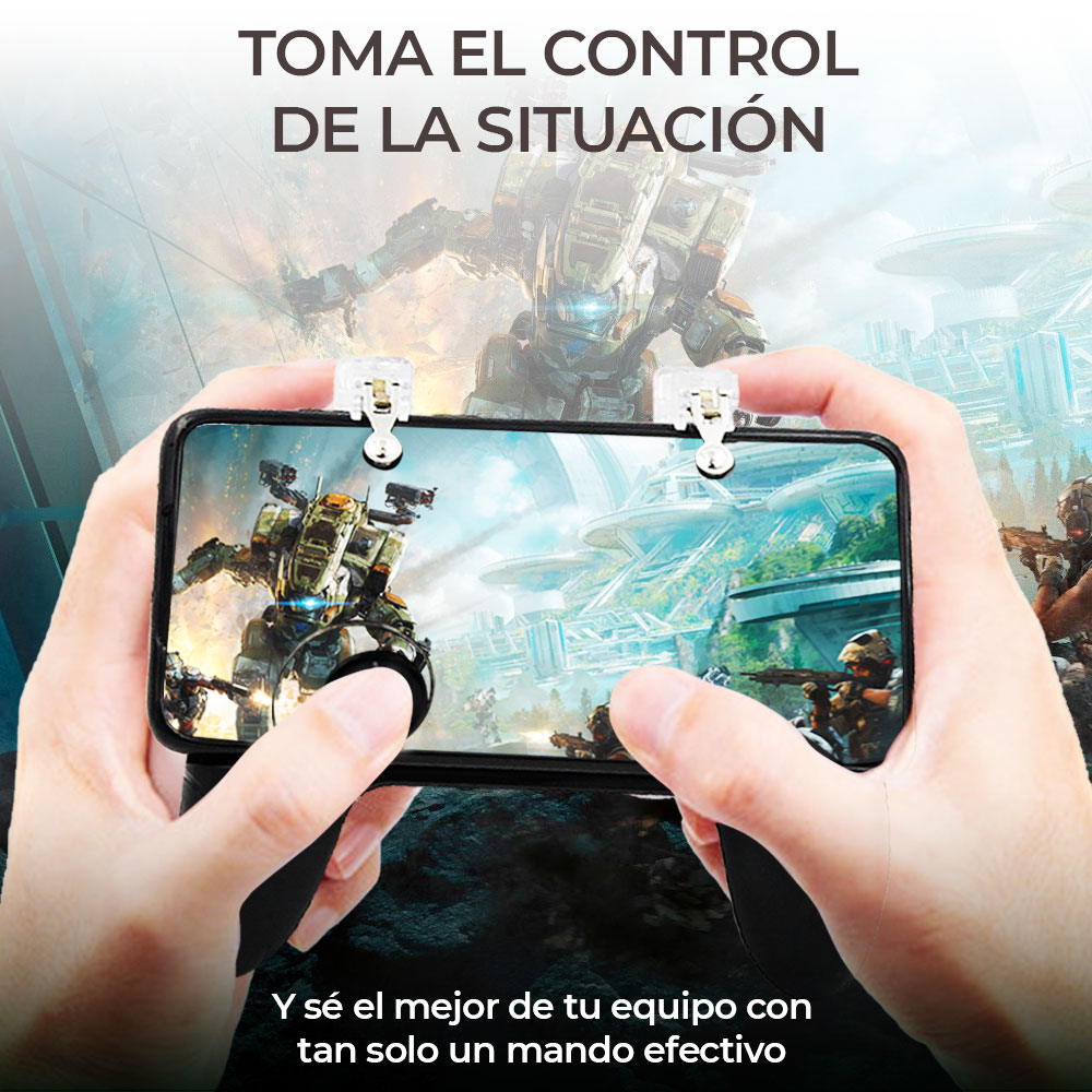 Gamepad Control Soporte Cargador Celular Ventilador Juego