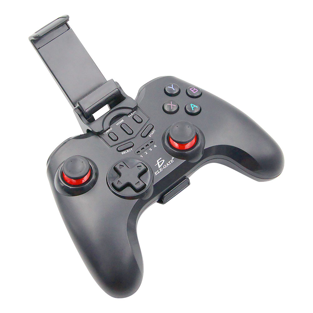 Control Gamepad Videojuego Bluetooth Android Con Soporte