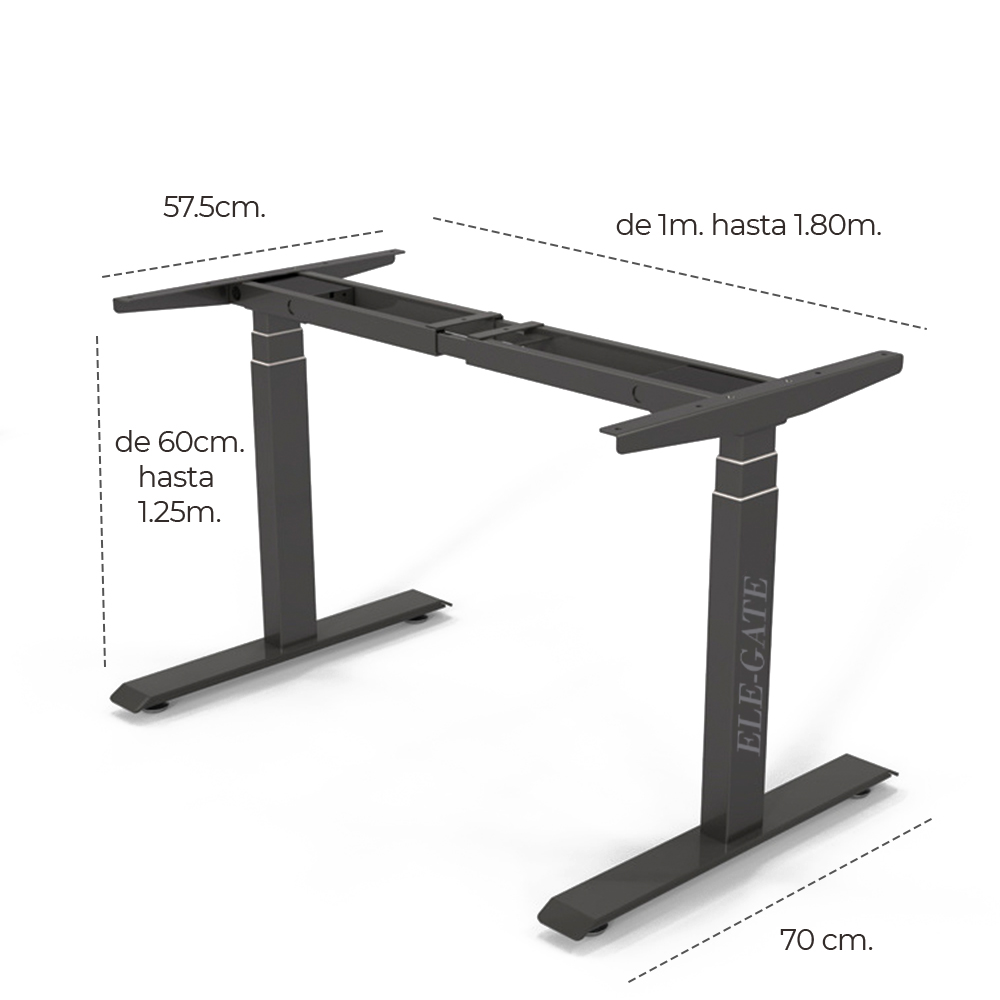 Escritorio Con Elevador Eléctrico Programable - Image 4