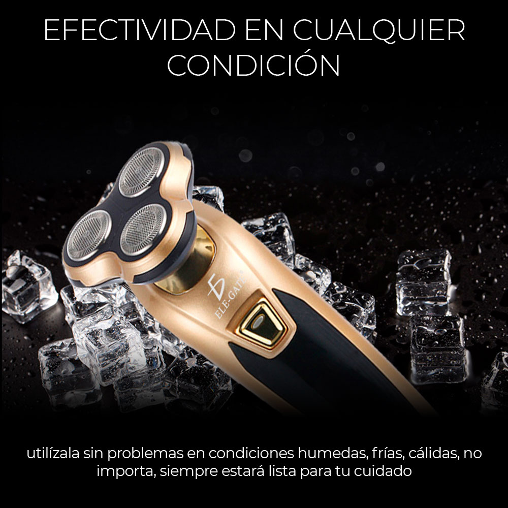 Maquinilla De Afeitar Barba Y Oreja Eléctrica 3 En 1 Recargable