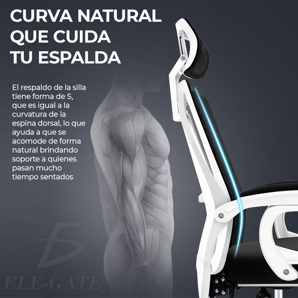 cuida tu salud Sillas Gamer Sillon Gaming Youtuber Ergonomica Reclinable