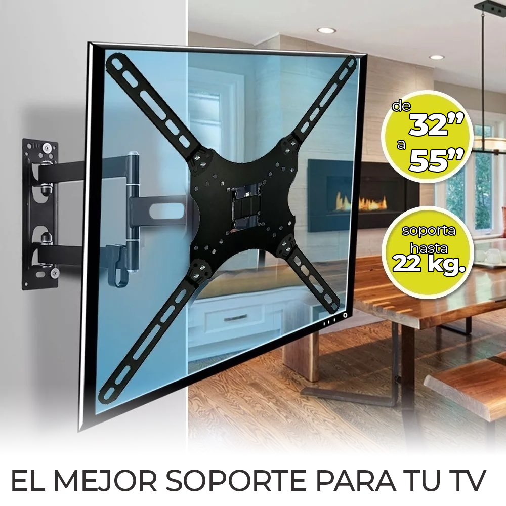 Soporte Tv Monitor Pantalla Television Vesa 32-55 Pulgadas