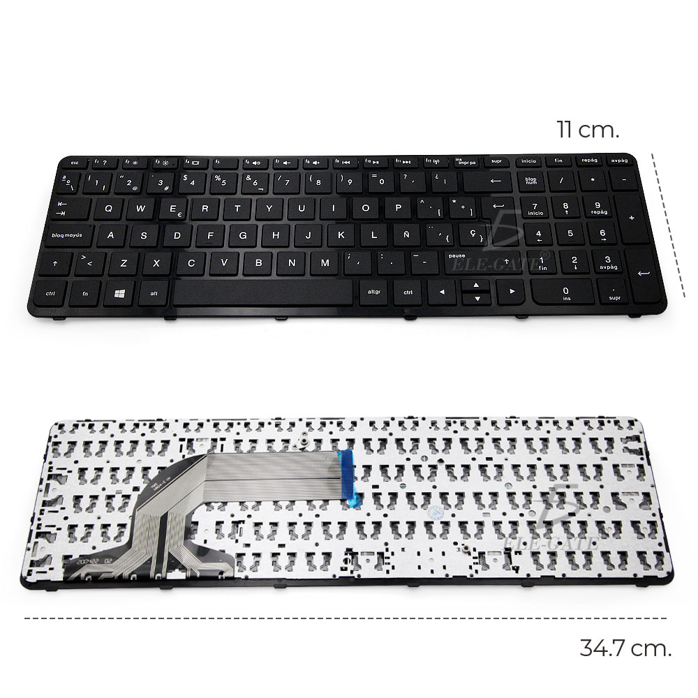 Teclado Laptop Compatible Hp Pavilion 15E 15N 15G 15R 250 255 256 G2 G3