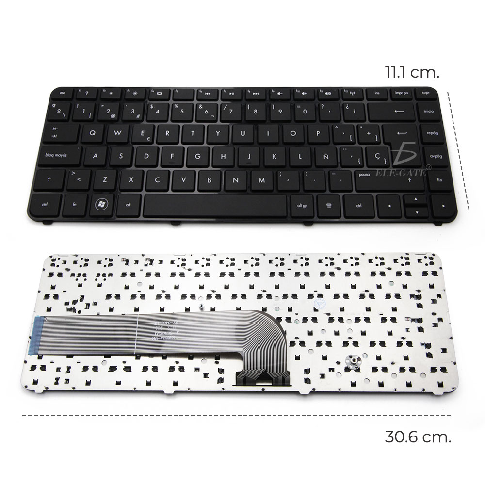Teclado Laptop Compatible Hp Pavilion Dv4 4000 5000 5200 Negro Español