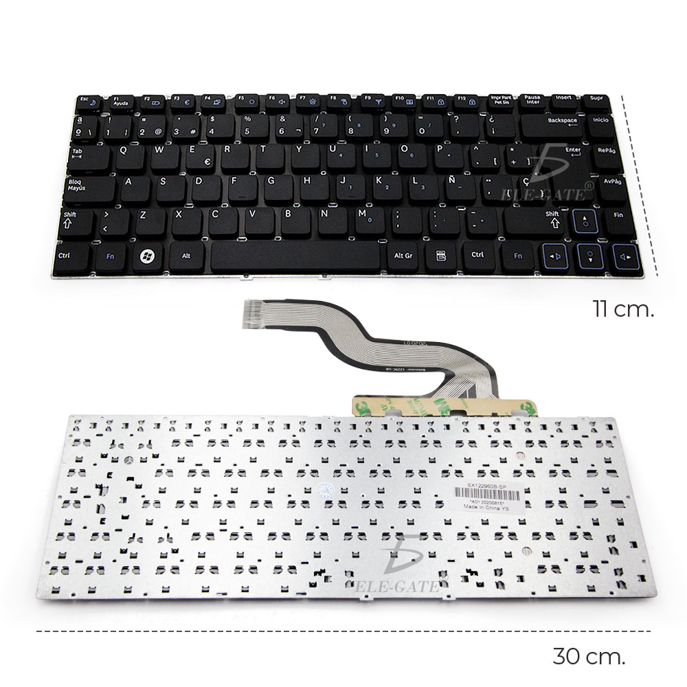 Teclado Laptop Compatible Samsung Rv411 Rv415 Rv420 Rc410 Rc409 Rc415 Rc418