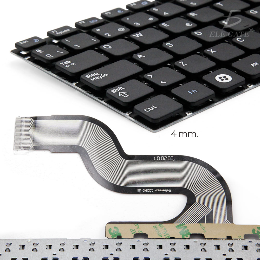 Teclado Laptop Compatible Samsung Rv411 Rv415 Rv420 Rc410 Rc409 Rc415 Rc418