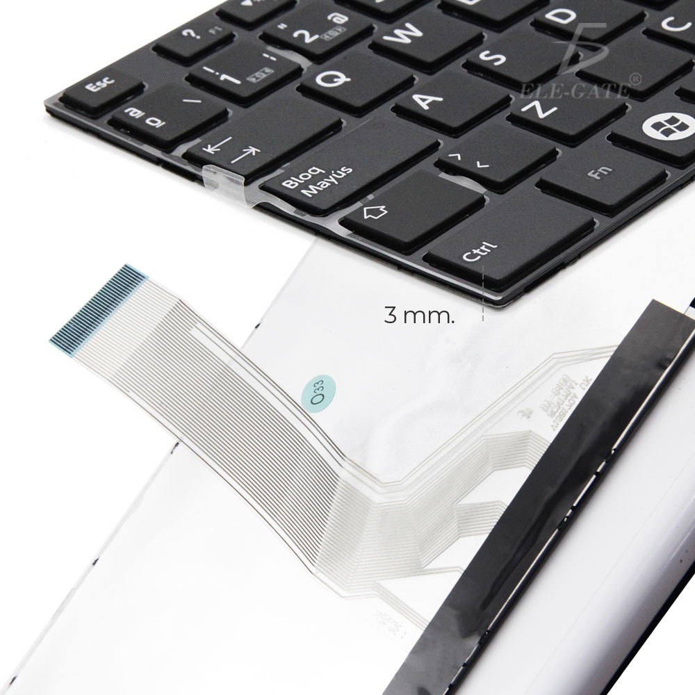 Teclado Laptop Compatible Toshiba Satellite C50 C50d C50dt C55 C55d C55dt