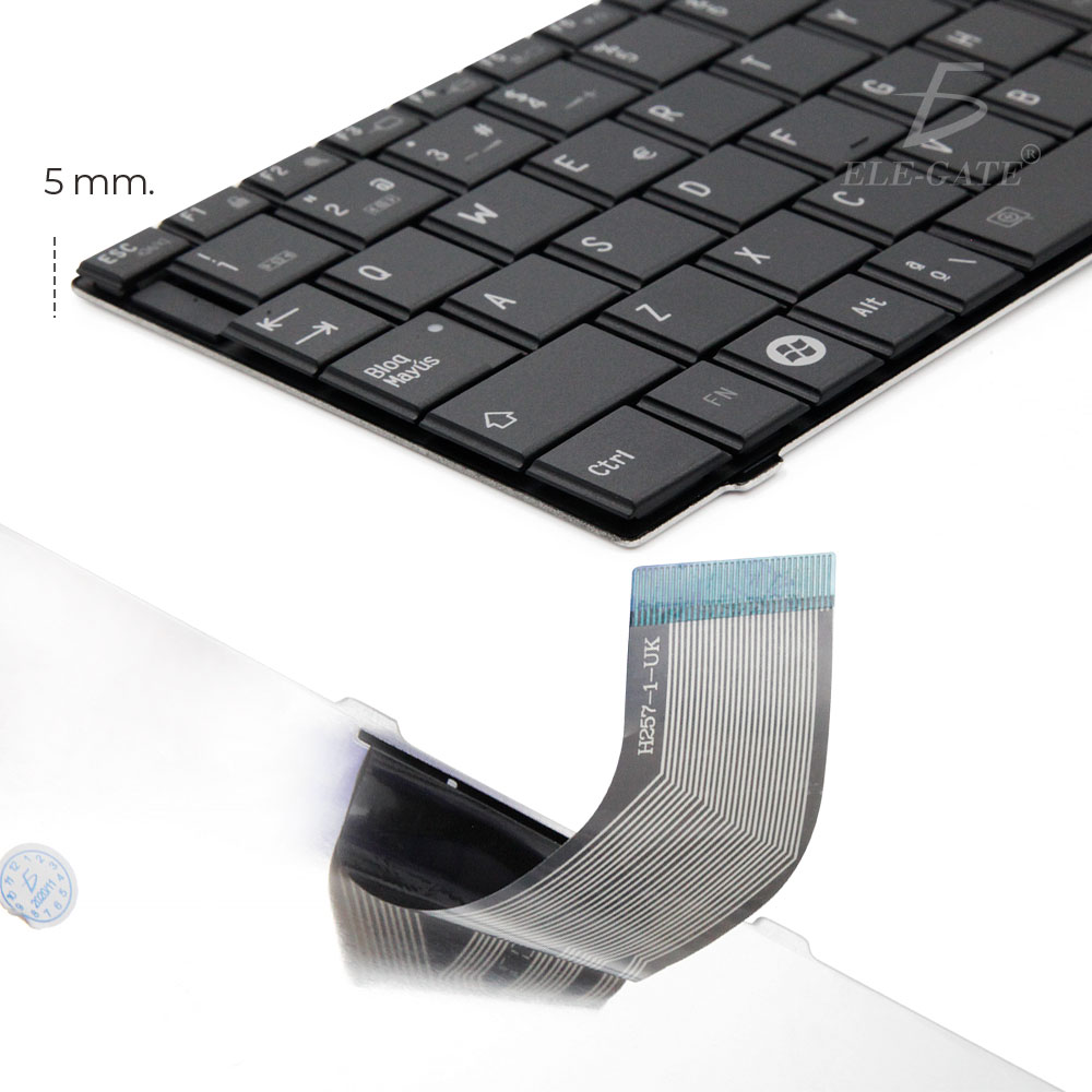 Teclado Laptop Compatible Toshiba Mini Nb200 Nb250 Nb255 Nb300 Nb500 Nb505 525