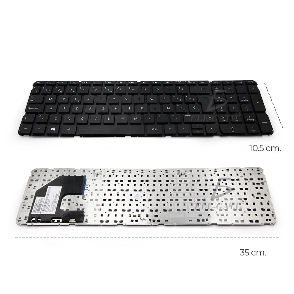 Teclado Laptop Compatible 15-b 250 G2 15z-b Sleekbook Negro En Español