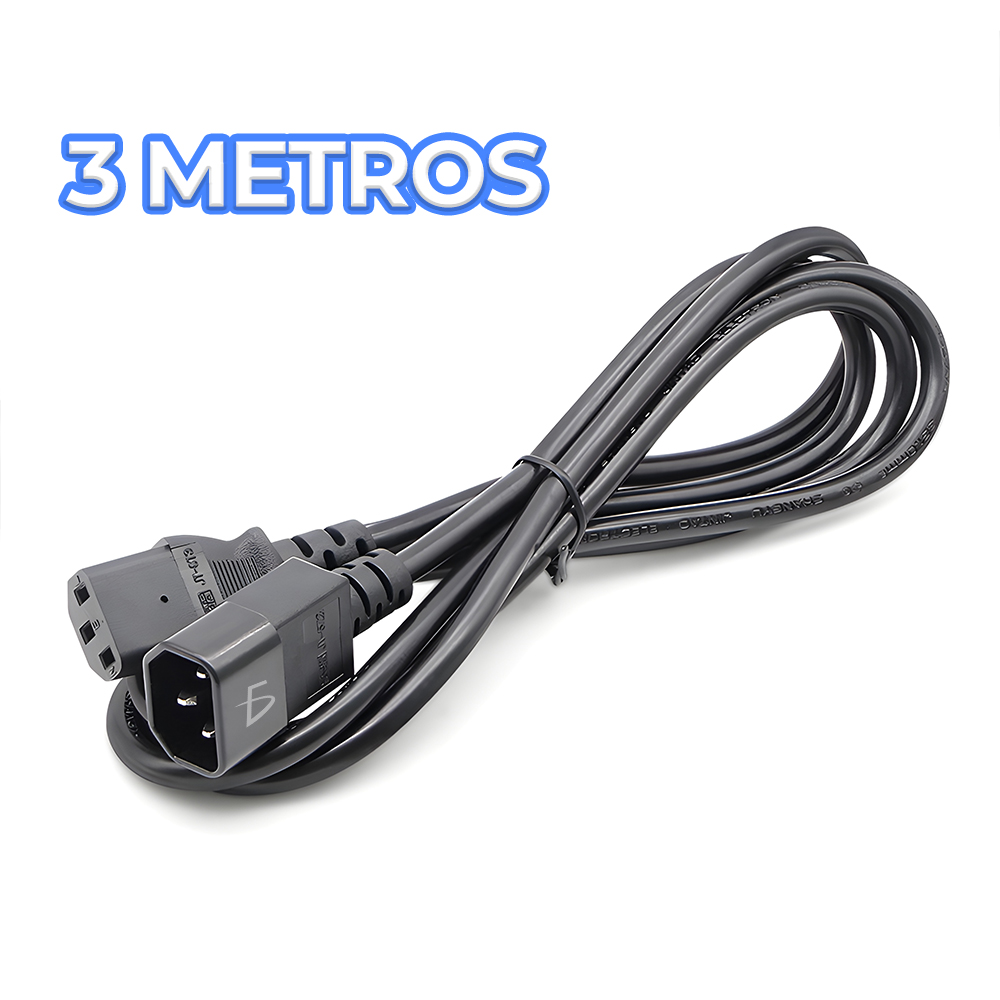 Cable Extension Trifasico De Corriente Macho Hembra Cpu - Image 4