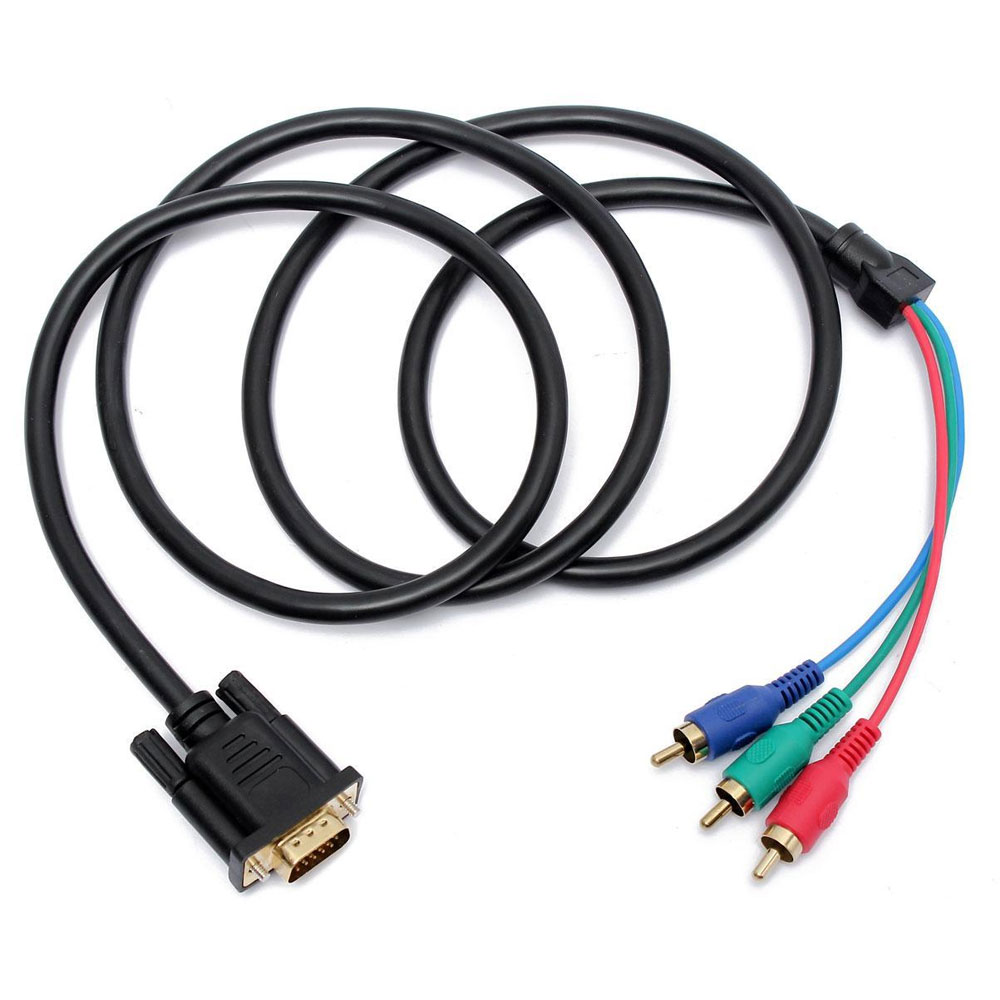 Cable VGA A Ypbpr Full HD 1080P 1.5 Metro