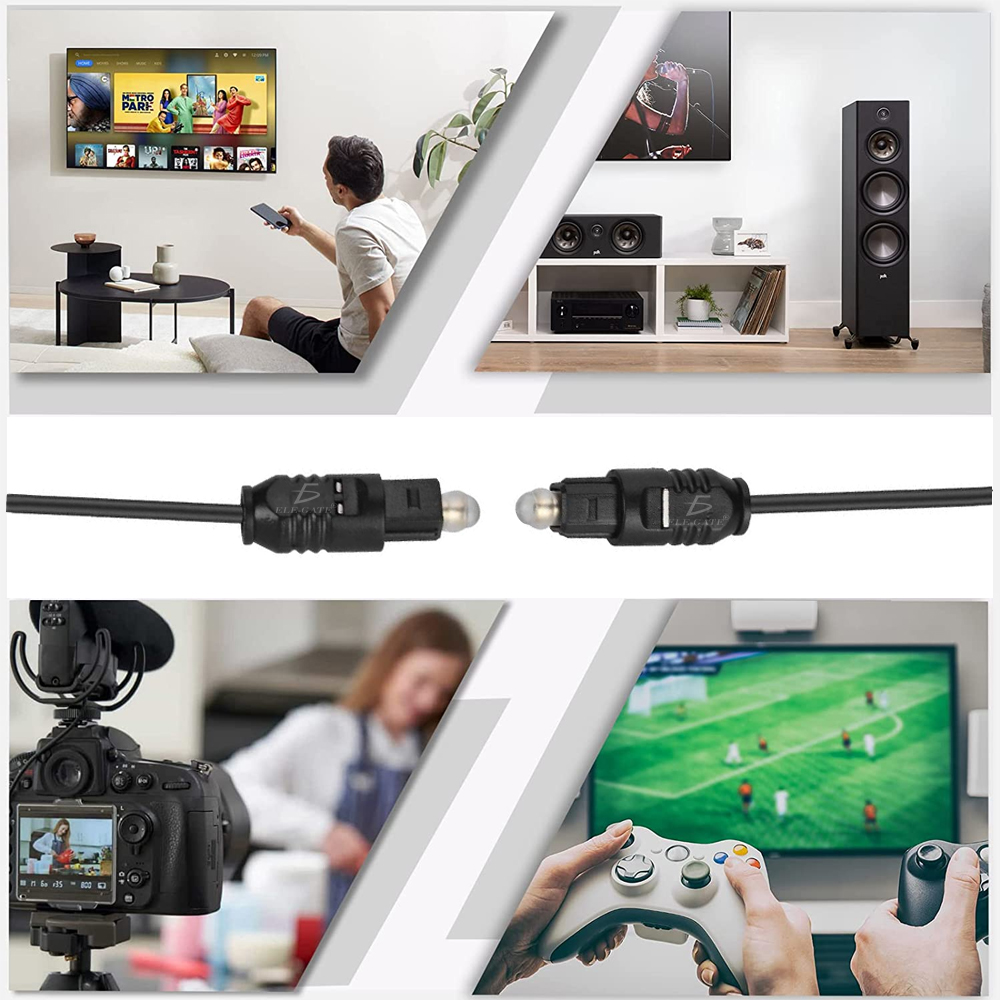 Cable Toslink De Fibra Optica 5 M Audio Alta Calidad b - Image 6