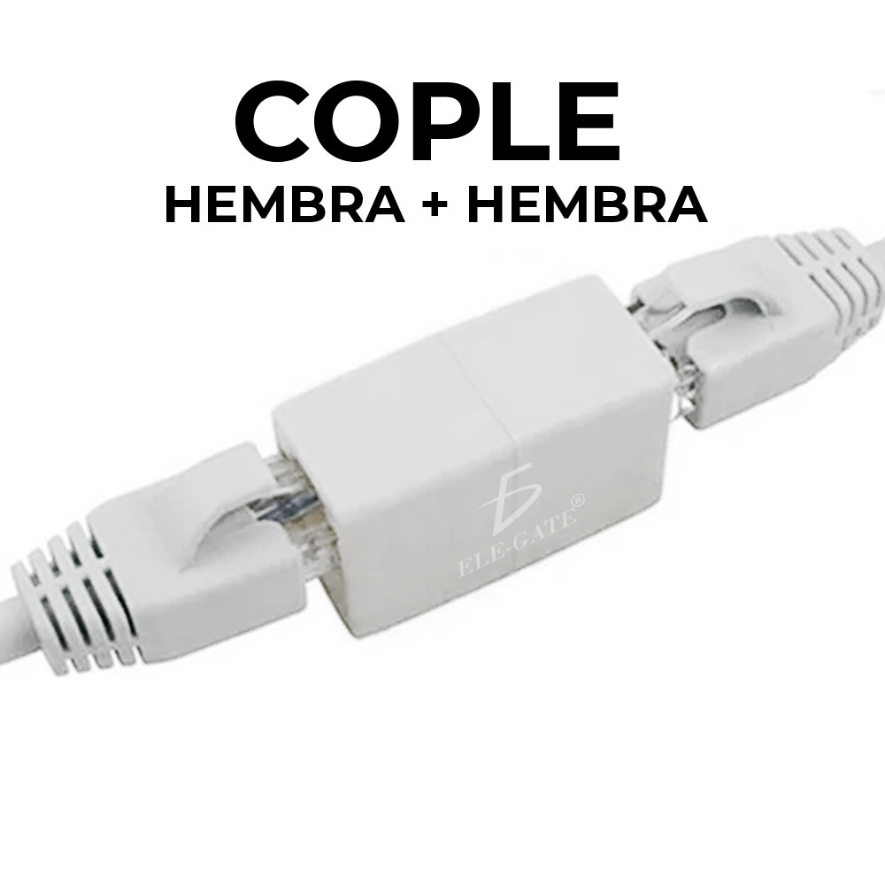 Cople Modular Intellinet Rj45 Utp Cat5e Hembra Hembra
