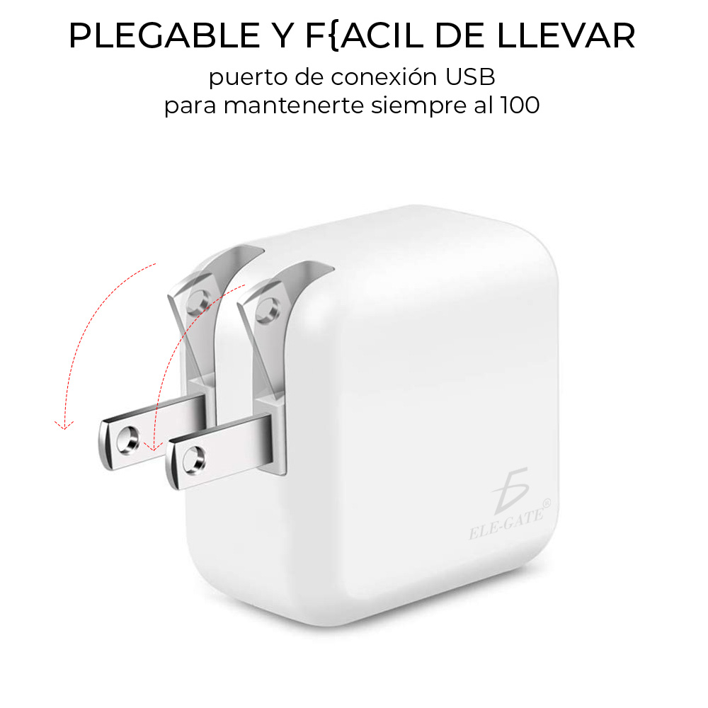 Cargador Compatible Ipad 2/3/4 Con Usb 5V 2.1A 10W