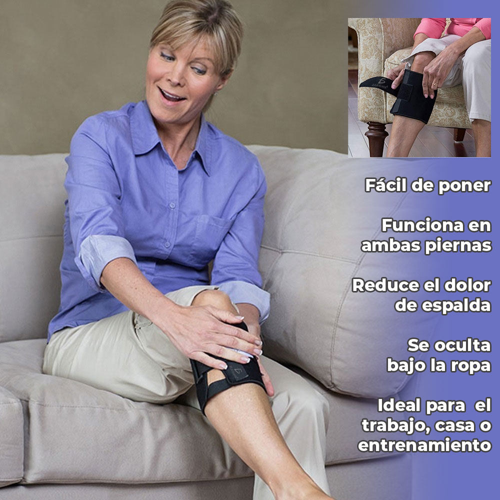 Rodillera terapéutica magnética para el dolor lumbar y la ciática