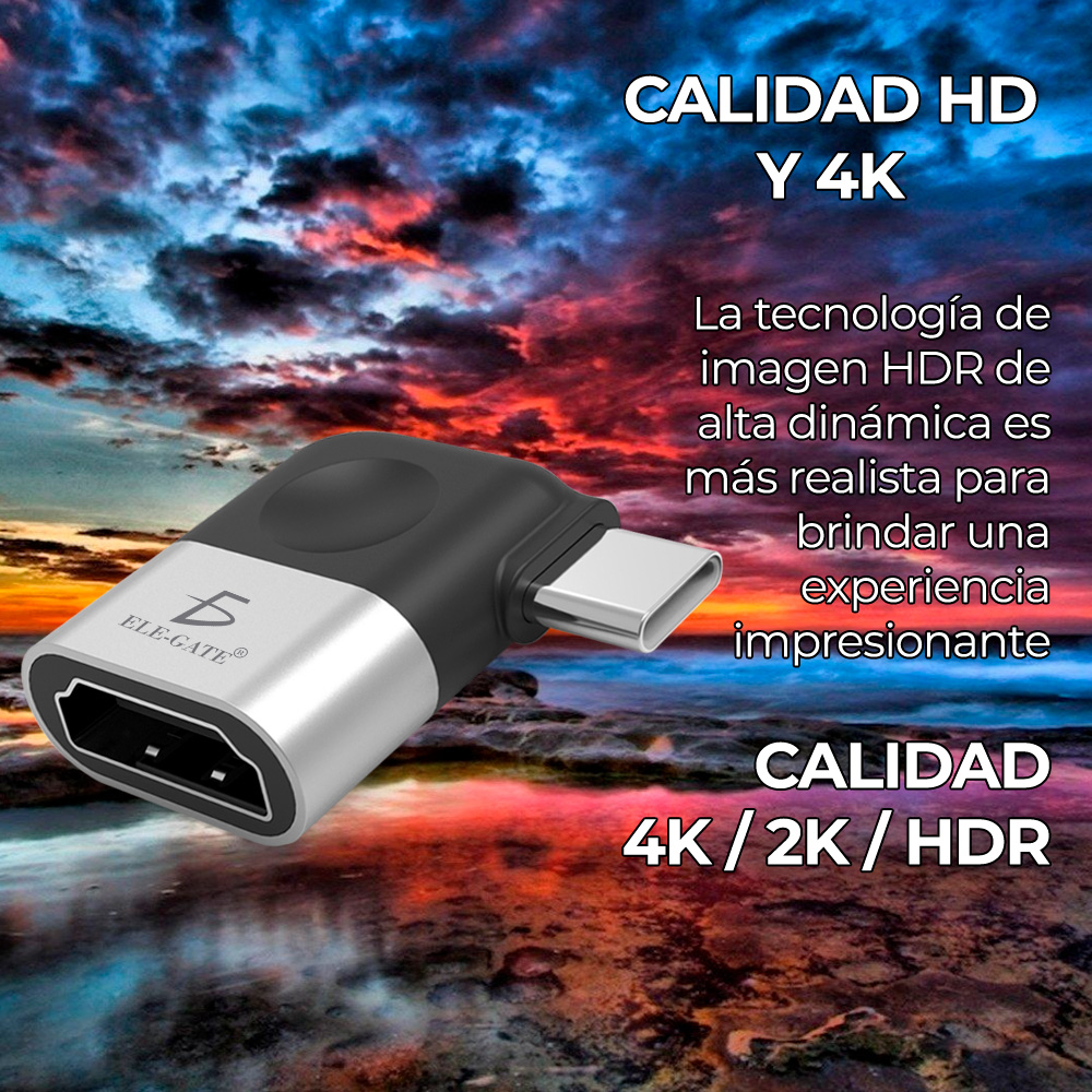 Adaptador Tipo-C A Hdmi