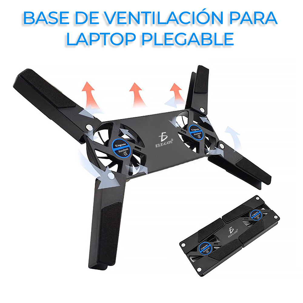Mini Ventilador Doble Y Portátil Usb Para Notebook Laptop