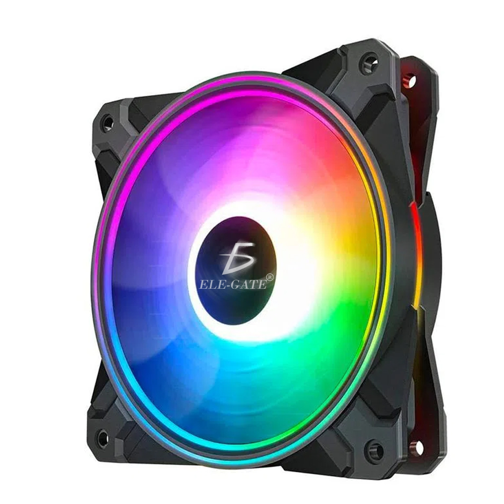 Ventilador Gamer Para Cpu Con Luz LED RGB - Image 2